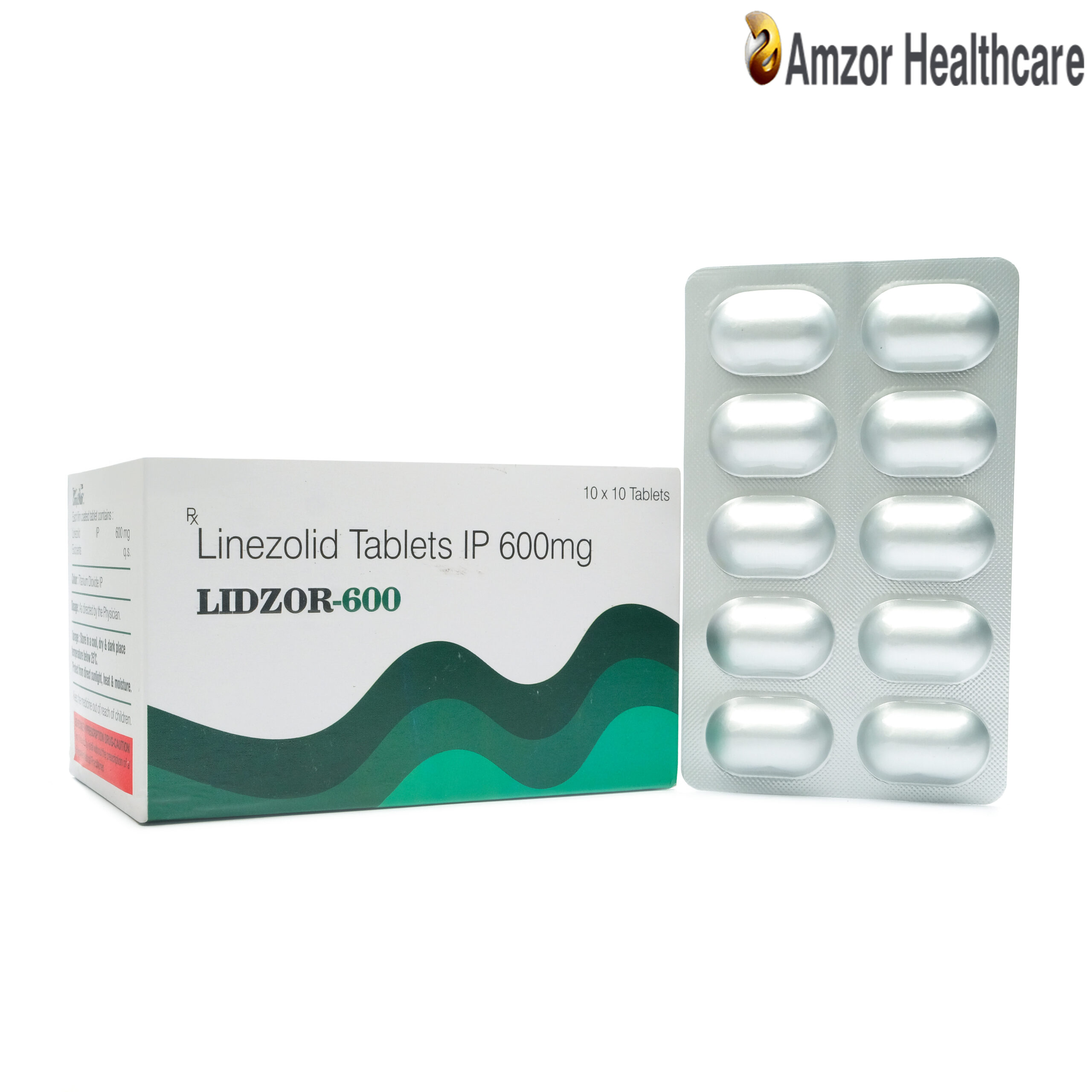 Lidzor-600 | Linezolid Tablets IP 600 mg | By Amzor Healthcare | PCD Pharma Franchise Company in Chandigarh